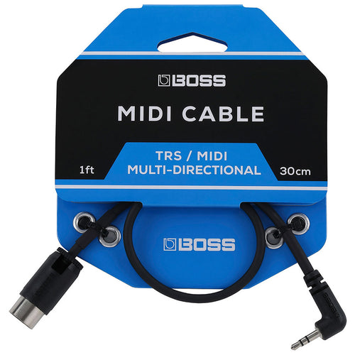 Boss BMIDI-1-35 Midi Cable - 1' view 1