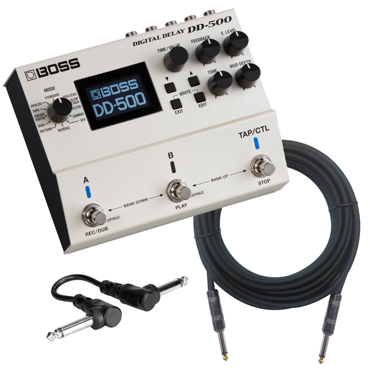 Boss DD-500 Digital Delay BONUS PAK – Kraft Music