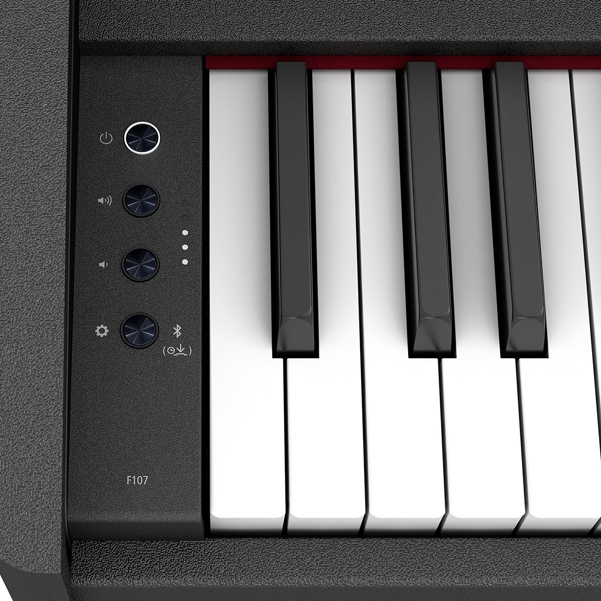 Roland F107 Digital Piano, View 5