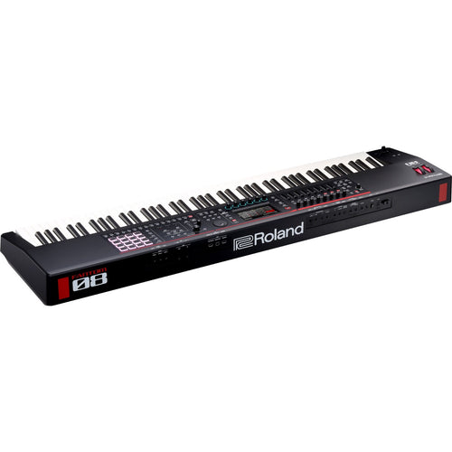 Roland Fantom-08 Workstation Keyboard View 3