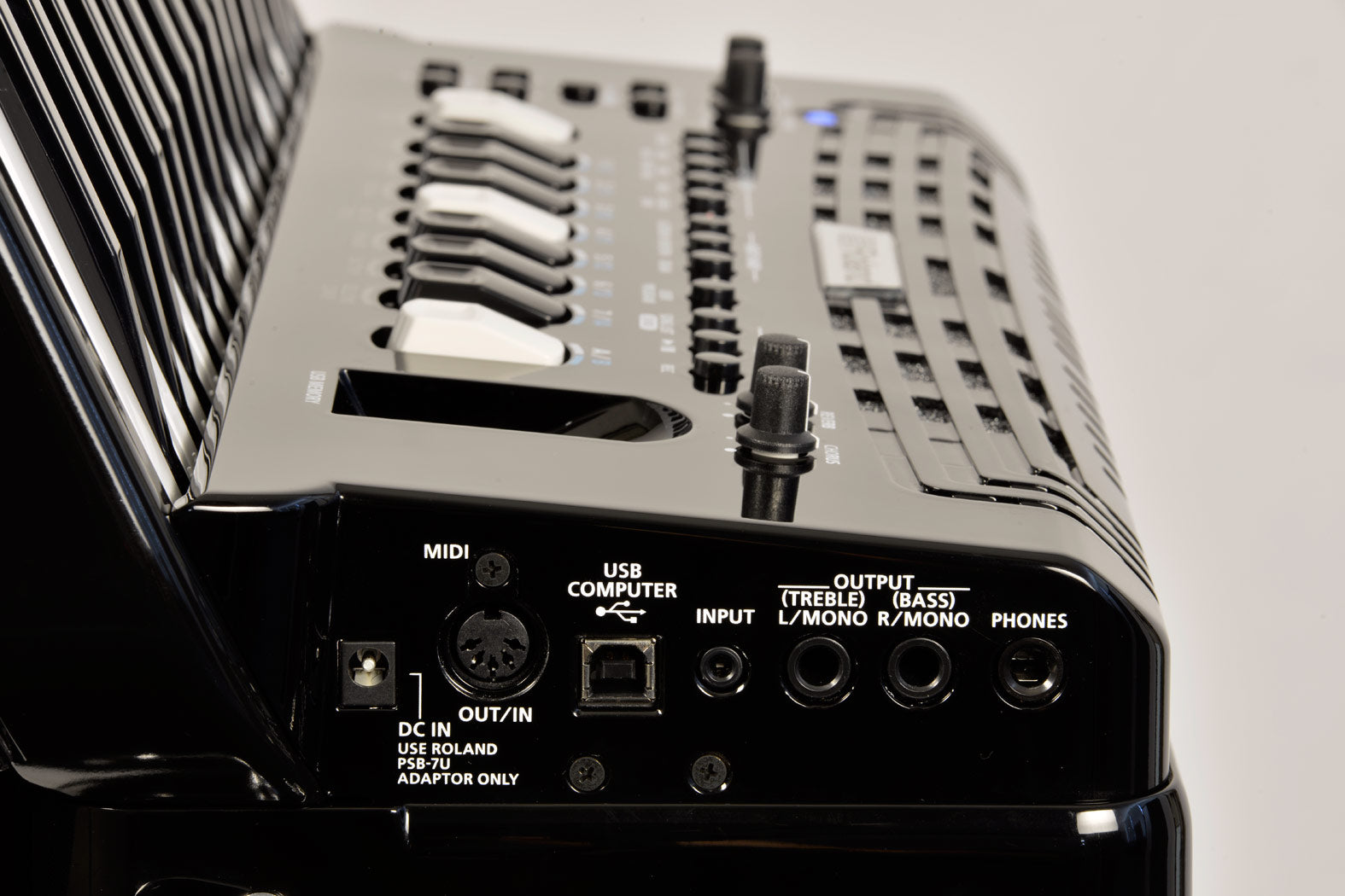 Roland FR-4x V-Accordion Dale Mathis Edition - Black, View 3