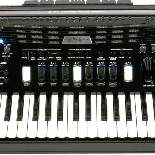 Roland FR-4x V-Accordion Dale Mathis Edition - Black, View 2