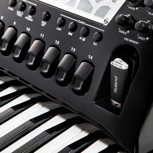 Roland FR-8x V-Accordion Dale Mathis Edition - Black, View 9