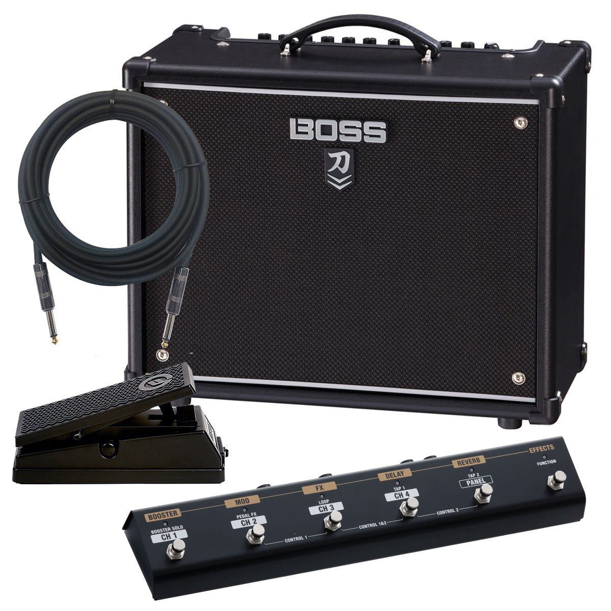 Boss Katana-50 MkII EX Guitar Amplifier 50w Combo COMPLETE STAGE