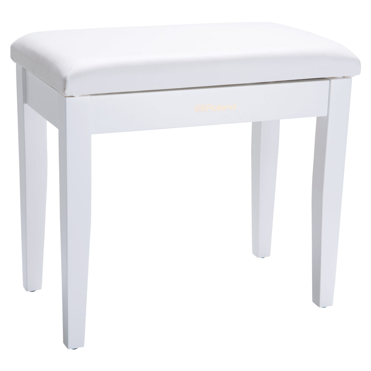 Roland RPB-100WH Piano Bench with Storage - Satin White