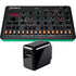 Collage showing components in Roland Aira Compact S-1 Tweak Synth POWER KIT