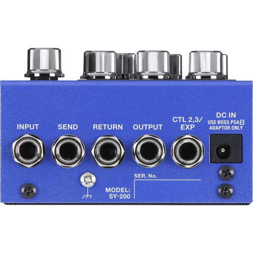 Rear view of Boss SY-200