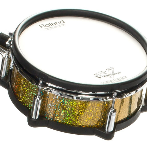 Roland PD-108 10" V-Pad - Gold Sparkle