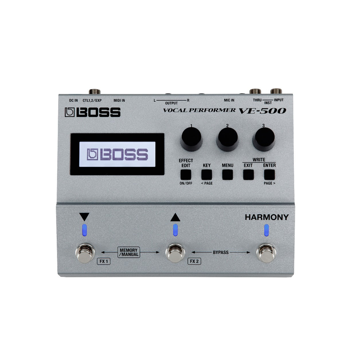 boss ve-20 vocal performer pedal Boss VE-500 Vocal Performer – Kraft Music