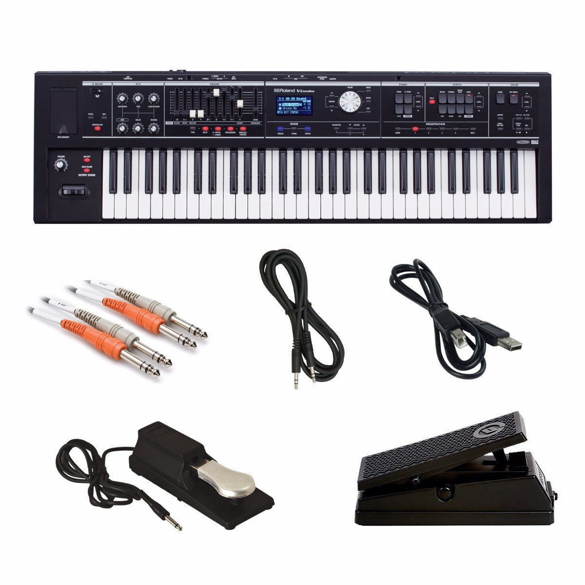 Roland V-Combo VR-09B Performance Keyboard CABLE KIT – Kraft Music