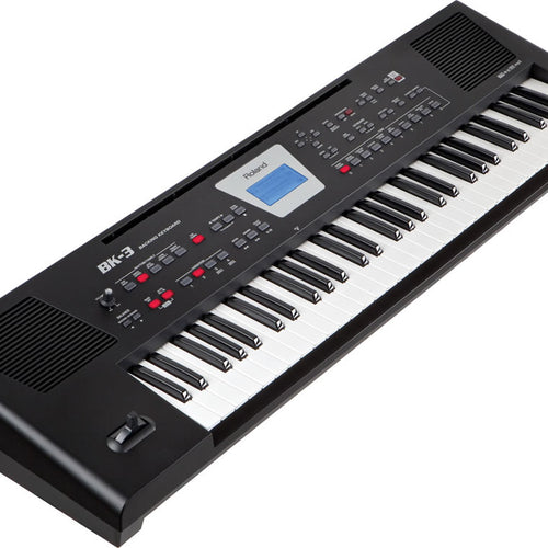 roland bk-3 backing keyboard - black