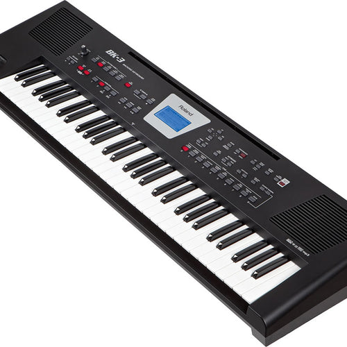 roland bk-3 backing keyboard - black