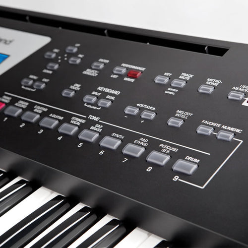 roland bk-3 backing keyboard - black