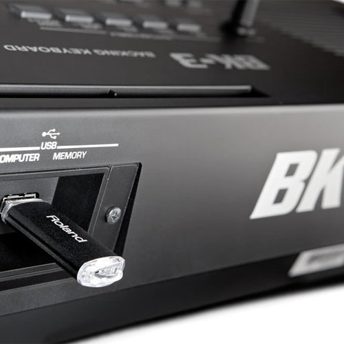 roland bk-3 backing keyboard - black
