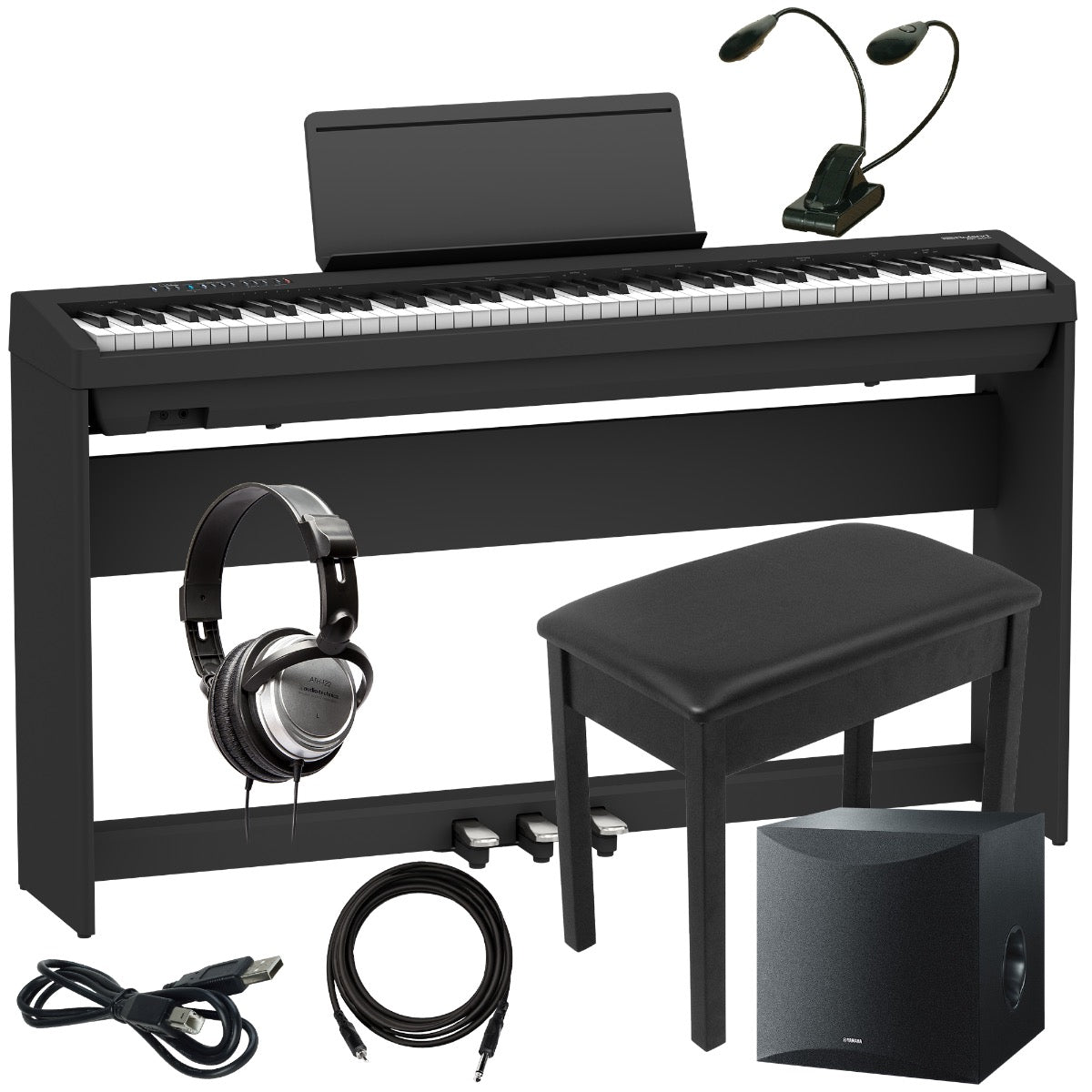 Roland FP-30X Black Bundle Digital Piano - World of Music
