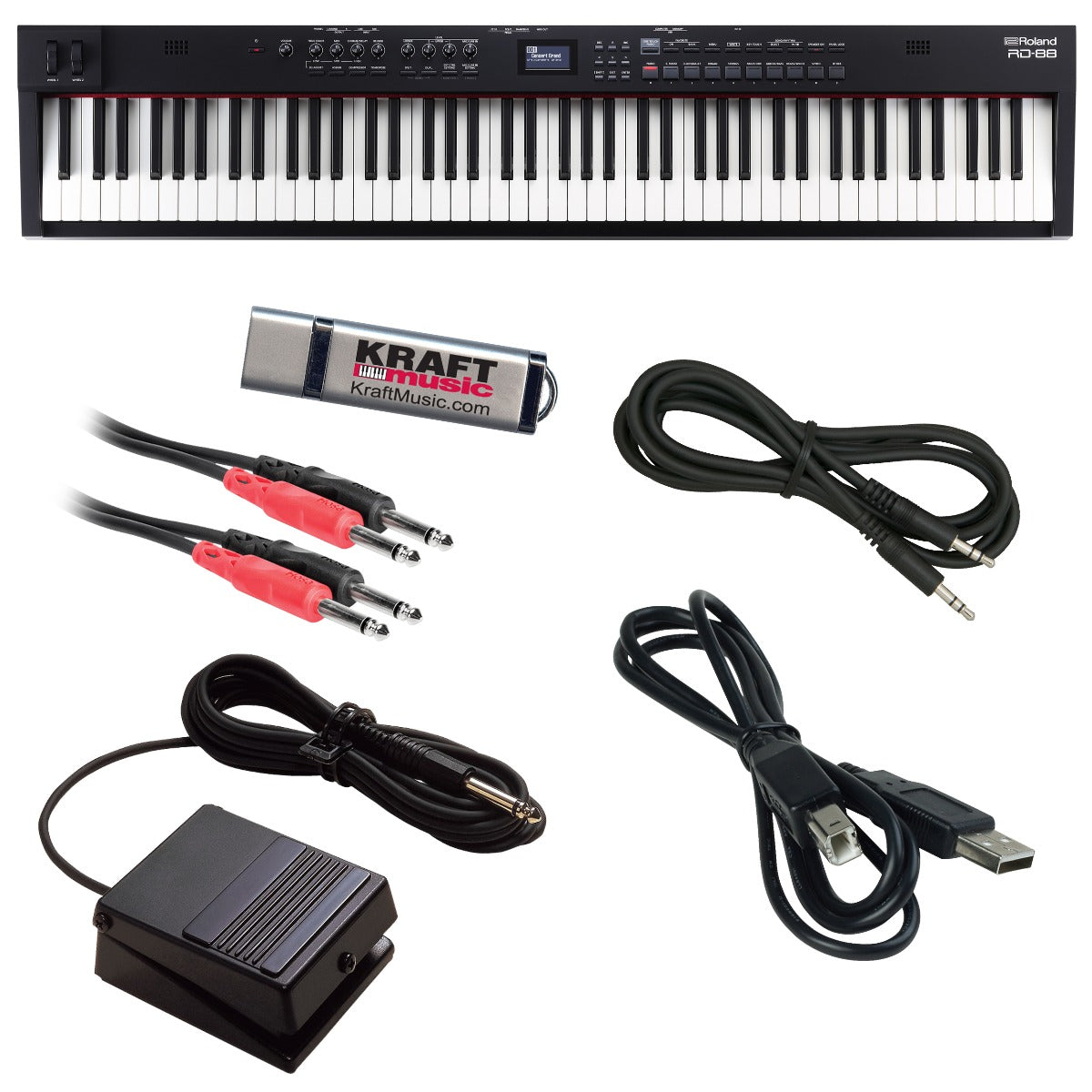 ROLAND RD-88 Portable Digital Stage Piano