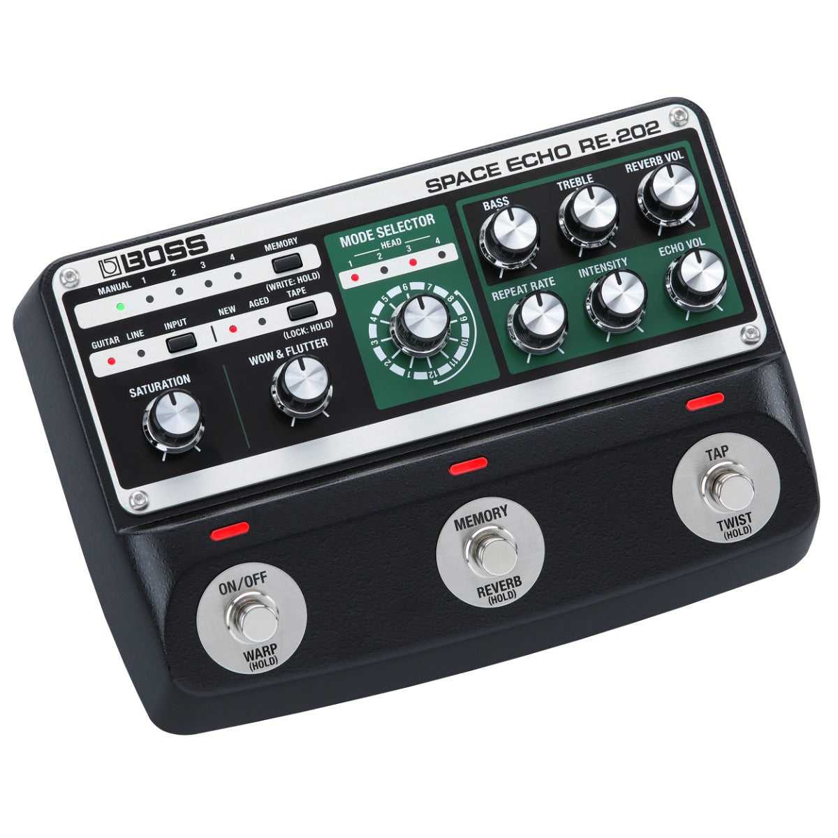 Boss RE-202 Space Echo Pedal – Kraft Music Boss RE-202 Space Echo Pedal – Kraft Music