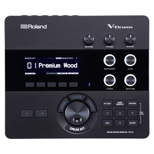 Roland TD-27KV2 V-Drums Electronic Drum Set, View 5