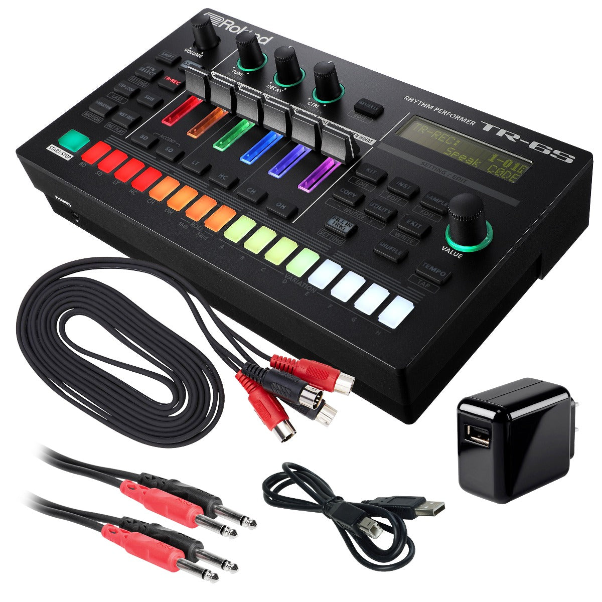 Roland TR-6S Rhythm Performer POWER & CABLE KIT