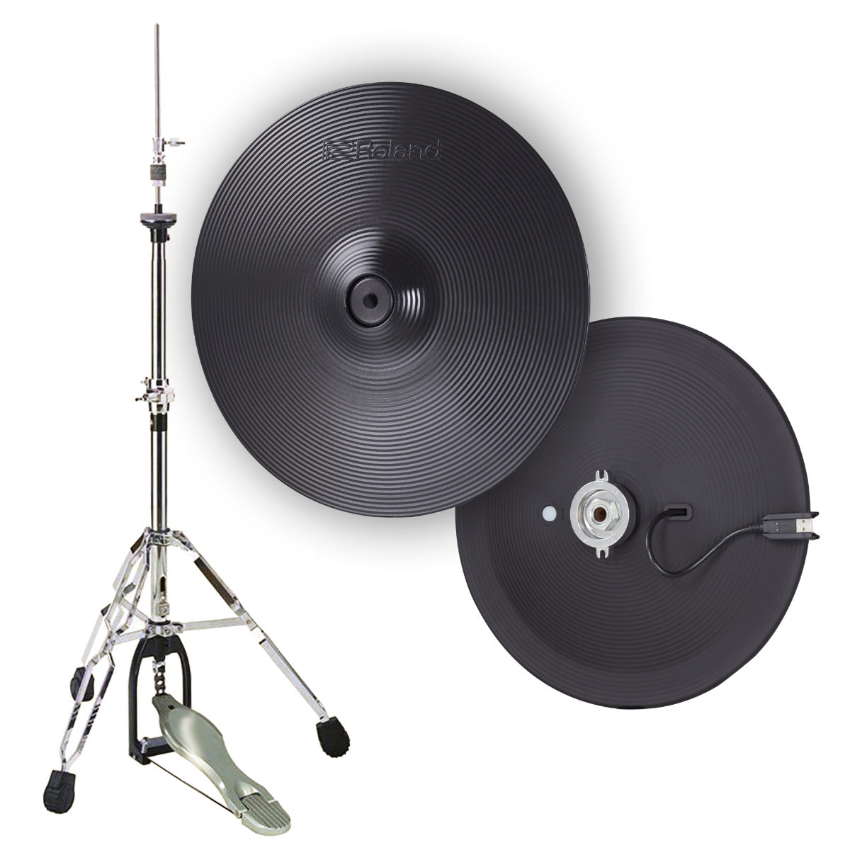 Bundle collage image of Roland VH14D HI-HAT PAK