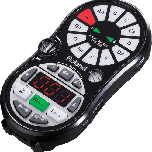 roland vt12bk vocal trainer angle