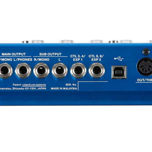 Rear panel of BOSS SY-1000 Guitar Synthesizer