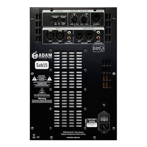 Adam Audio Sub15 15" Powered subwoofer, View 1