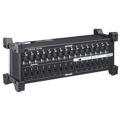 TASCAM SB-16D 16x16 Dante Audio Interface, View 6