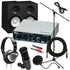 Collage of Steinberg UR12 USB Audio Interface COMPLETE STUDIO BUNDLE