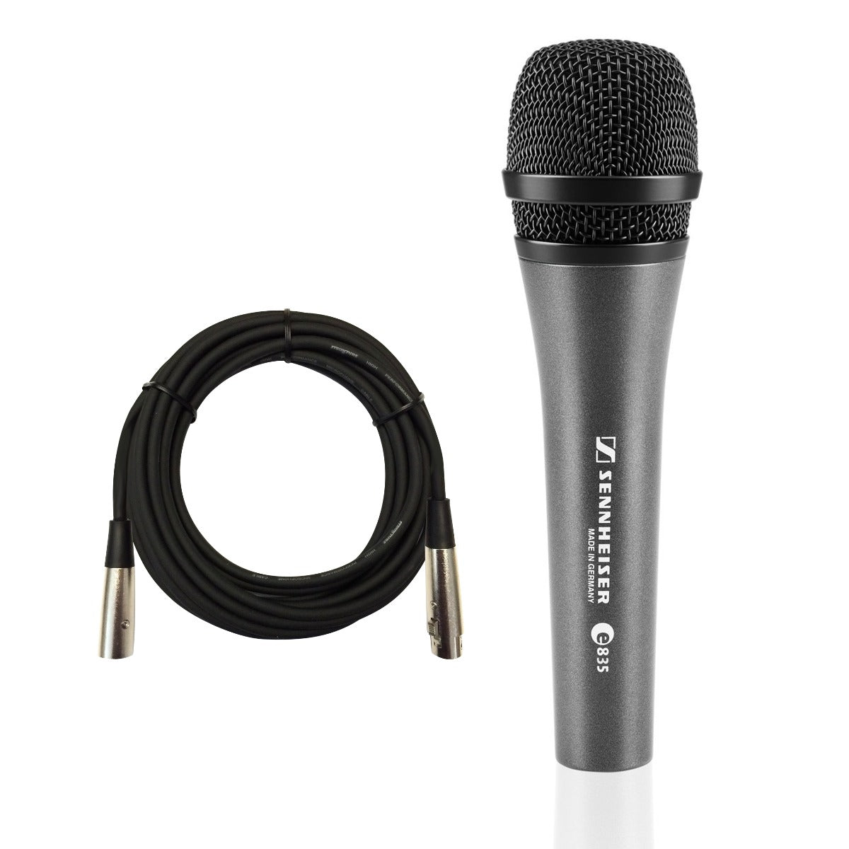 Sennheiser e 835 Dynamic Vocal Microphone CABLE KIT – Kraft Music