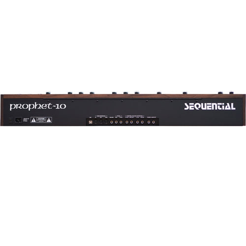 Rear view of Sequential Prophet-10 Polyphonic Analog Keyboard Synthesizer