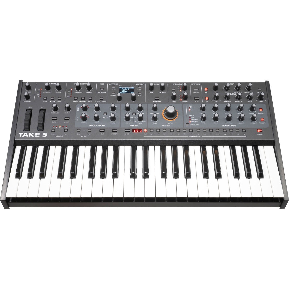 Sequential Take 5 Compact 5-Voice Polyphonic Synthesizer – Kraft Music