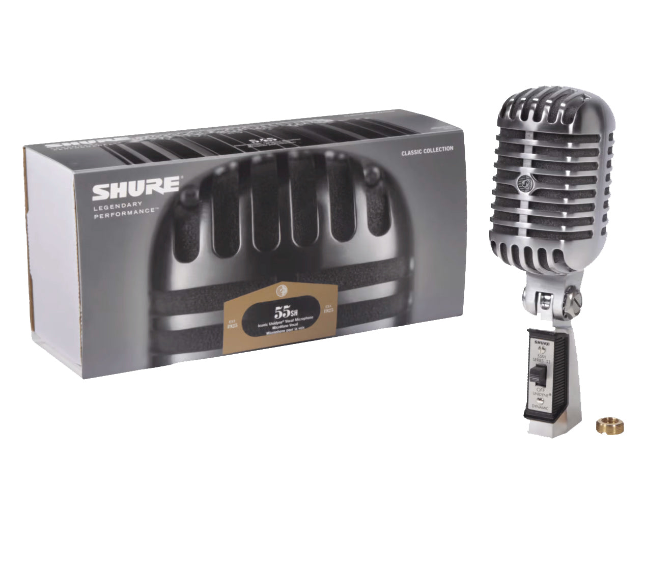 Shure 55SH Series II Unidyne Vocal Microphone PERFORMER PAK – Kraft Music