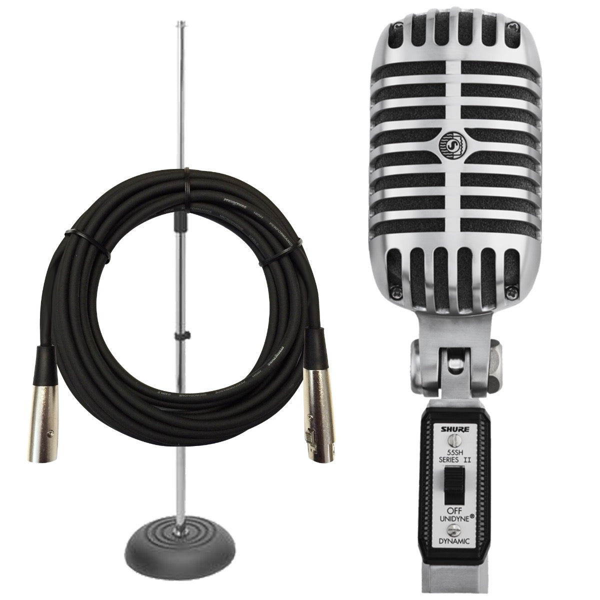 Shure 55SH Series II Unidyne Vocal Microphone PERFORMER PAK
