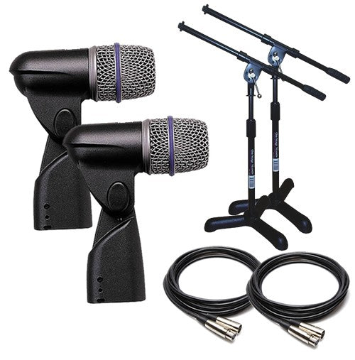 Shure Beta 56A Dynamic Drum & Instrument Microphone TWIN