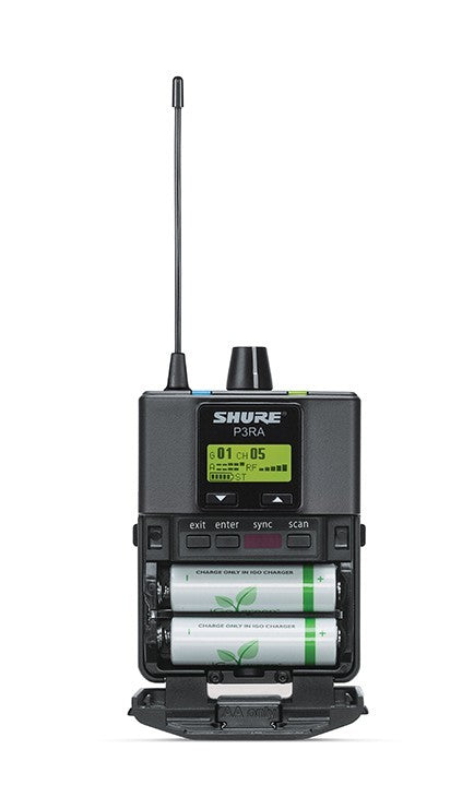 Shure P3RA Professional Wireless Bodypack Receiver – Kraft Music