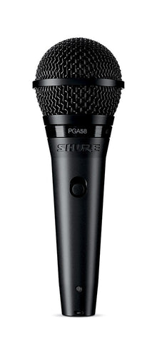 Shure PGA58QTR Cardioid Dynamic Vocal Microphone