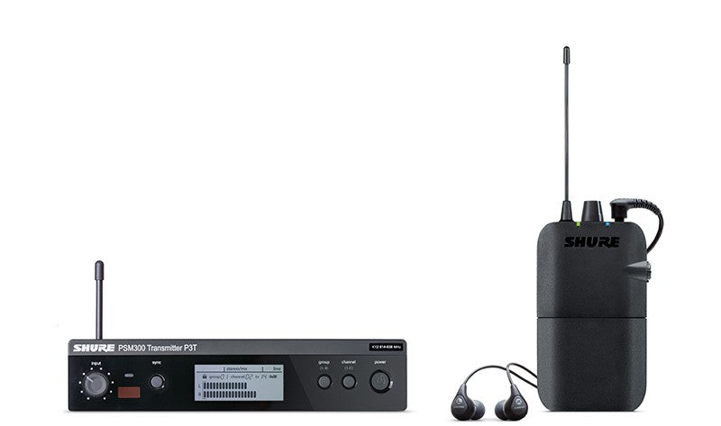 Shure P3TR112GR PSM 300 Wireless Personal Monitor System Shure P3TR112GR PSM 300 Wireless Personal Monitor System