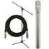 Collage of the components in the Shure SM81-LC Condenser Instrument Microphone PERFORMER PAK bundle
