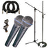 Shure Beta 58A Dynamic Vocal Microphone TWIN STAGE PAK