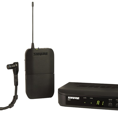 shure blx14 wireless instrument microphone system