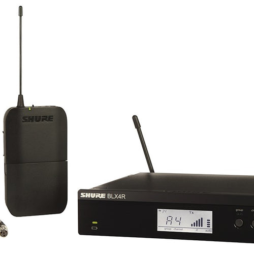 shure blxr14 rackmount instrument wireless system