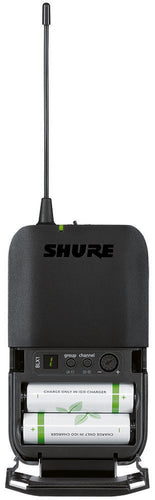 shure blx14 wireless instrument microphone system
