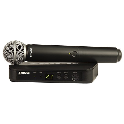 SHURE ワイヤレスマイク Shure BLX24/SM58 Handheld Wireless Vocal System – Kraft Music