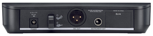 shure blx14 wireless instrument microphone system