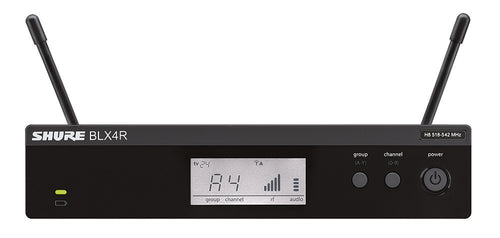 shure blx24r/sm58 rack mount handheld wireless vocal system