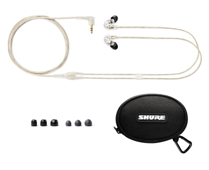 Shure SE215 Sound Isolating Earphones - Clear Shure SE215 Sound Isolating Earphones - Clear