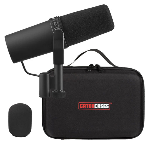 Shure SM7B Dynamic Vocal Microphone and carry bag