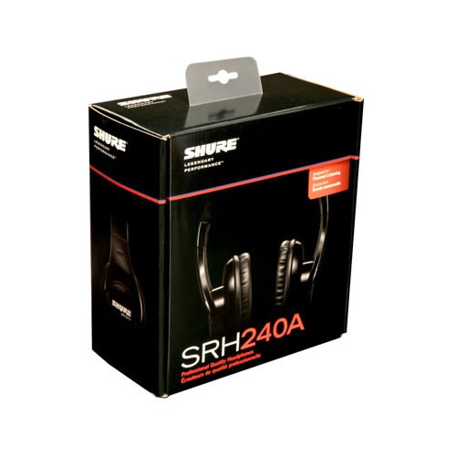 shure srh240a professional headphones