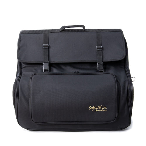 SofiaMari AB 5 Lg Accordion Bag - Black, Fits FR4X models, View 1